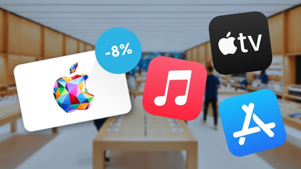 Apple gift card: bespaar tot wel 8% op je aankopen bij Apple