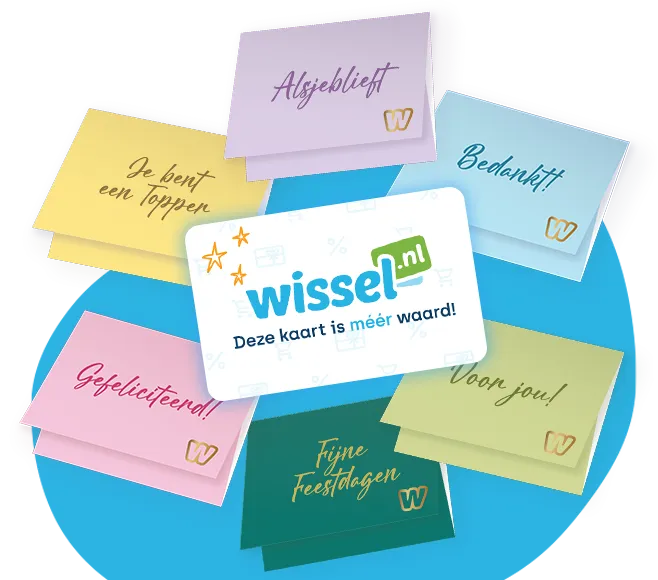 <strong>Wissel.nl Keuzecadeaukaart</strong>, voor je team en relaties