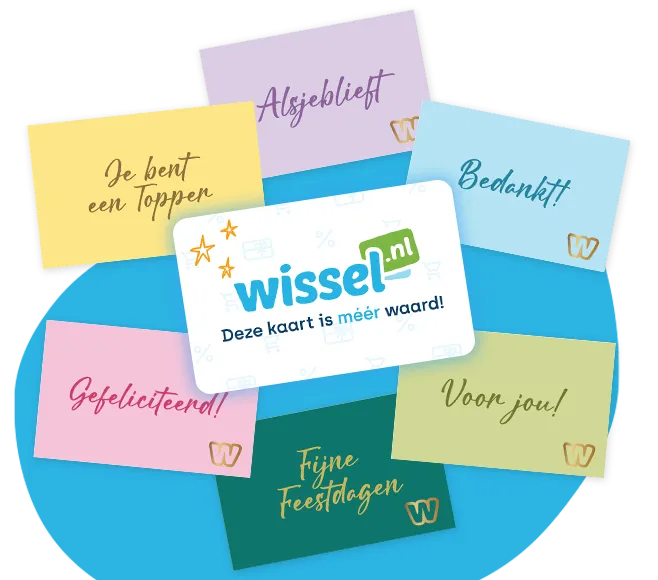 <strong>Wissel.nl Keuzecadeaukaart</strong>, voor je team en relaties