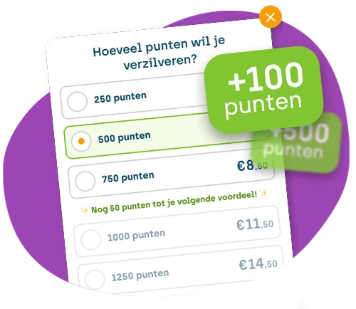 Laat je punten sneller groeien met bonusacties