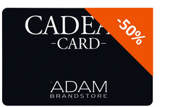 Adam brandstore cadeau cards met korting
