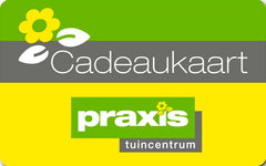 Praxis Tuincentrum cadeaukaarten met korting