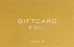 Vanilia gift cards met korting