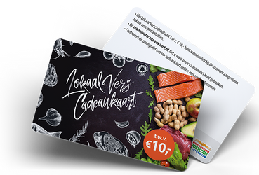 Lokaal Verscadeaukaart inwisselen voor geld
