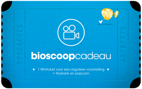 BioscoopCadeau 15 euro kopen met korting