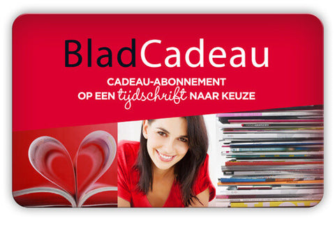 Bladcadeau cadeaubon 15 euro kopen met korting