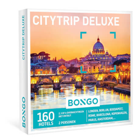Bongo Citytrip Deluxe cadeaubox 299 euro kopen met korting
