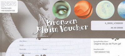 Pluimen met korting voor belevenissen met korting!