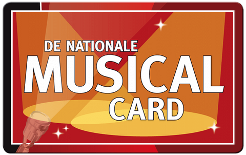 Nationale Musical Card kortingscode? De Nationale Musical Cards met korting!