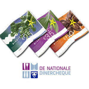 VVV Dinercheque cadeaubon 25 euro kopen met korting