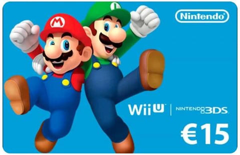 Nintendo gift card 15 euro kopen met korting