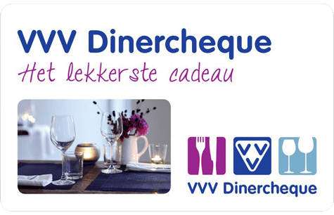VVV Dinercheque 25 euro kopen met korting
